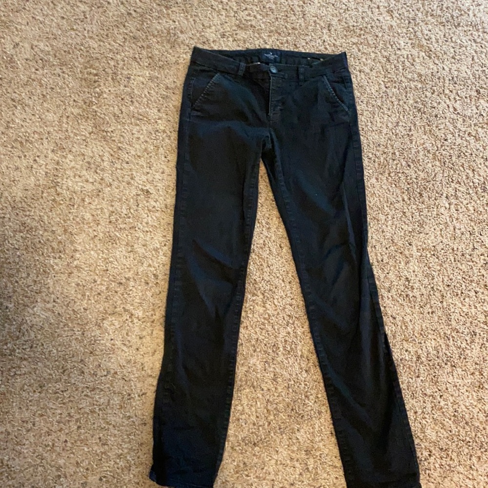Black skinny pants